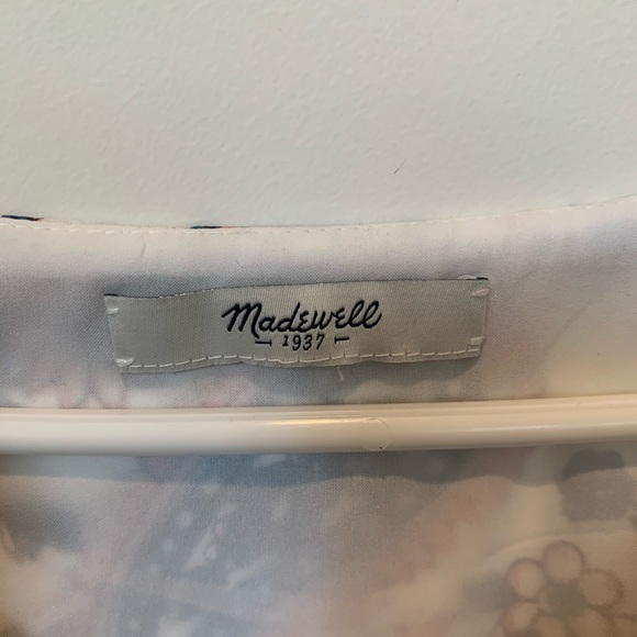 Madewell Paisley Silk Tunic Dress - Picture 9 of 10